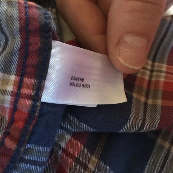 Mens button down plaid shirts - Picture 6 of 6